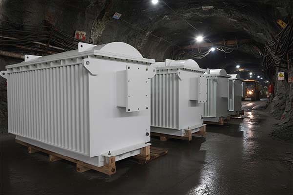 Подземные трансформаторы, заполненные азотом