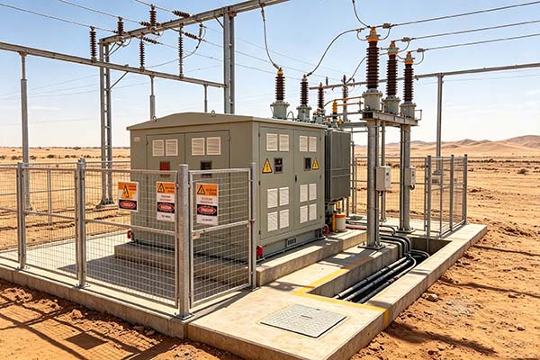 Маслонаполненный трансформатор для суровых условий эксплуатации на открытом воздухе